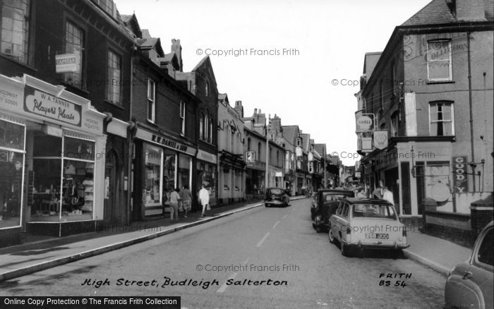 Photo of Budleigh Salterton, High Street c.1960