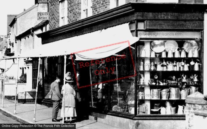 Photo of Budleigh Salterton, High Street Shop 1918