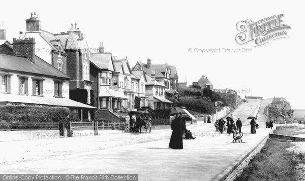 Photo of Budleigh Salterton, Promenade 1898
