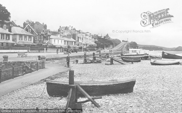Photo of Budleigh Salterton, Promenade 1928