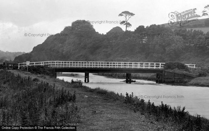 Photo of Budleigh Salterton, River Otter And Bridge 1928