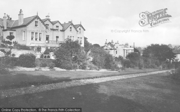 Photo of Budleigh Salterton, Rosemullion Hotel 1918