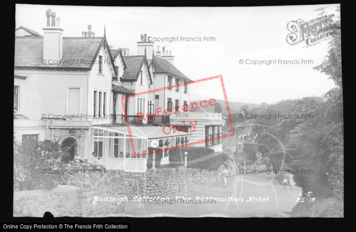 Photo of Budleigh Salterton, Rosemullion Hotel c.1955