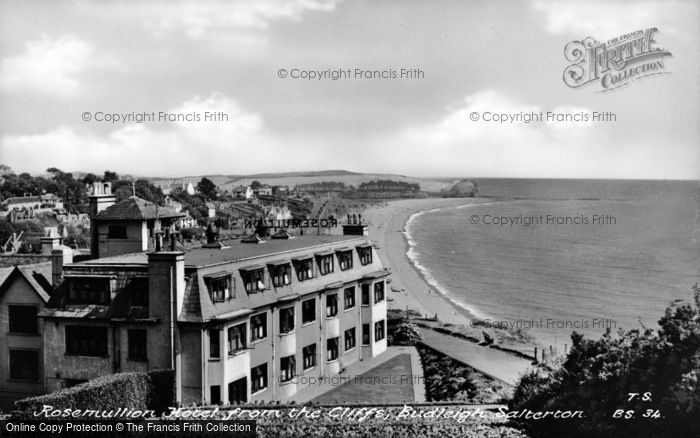 Photo of Budleigh Salterton, Rosemullion Hotel c.1960