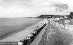 Seafront From East c.1960, Budleigh Salterton