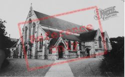 St Peter's Church c.1960, Budleigh Salterton