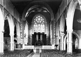 St Peter's Church Interior 1898, Budleigh Salterton
