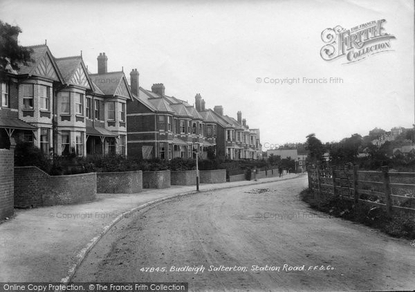 Photo of Budleigh Salterton, Station Road 1901