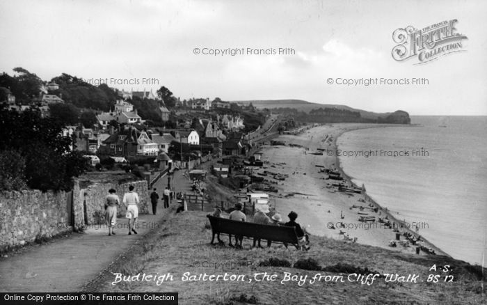 Photo of Budleigh Salterton, The Bay c.1955