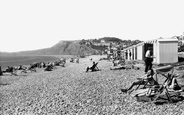 The Beach c.1955, Budleigh Salterton