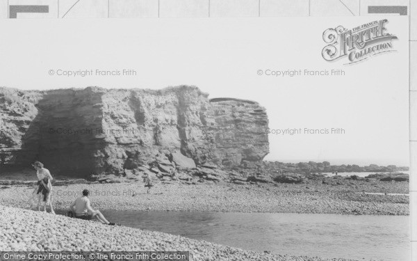 Photo of Budleigh Salterton, The Cliffs c.1955