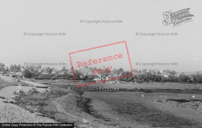 Photo of Budleigh Salterton, The River c.1955