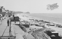 View From Otter Head c.1960, Budleigh Salterton