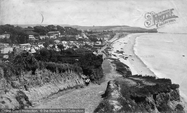 Photo of Budleigh Salterton, View From West c.1880