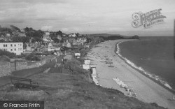View From West c.1950, Budleigh Salterton