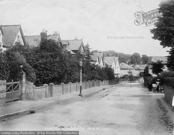 Photo of Budleigh Salterton, West Road 1901