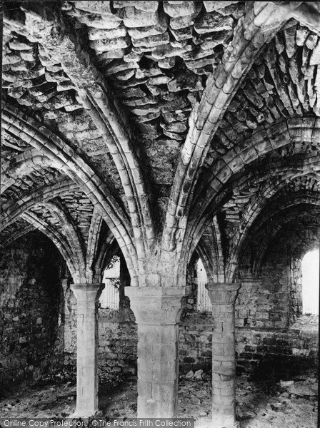 Photo of Buildwas, Abbey, Chapter House c.1935