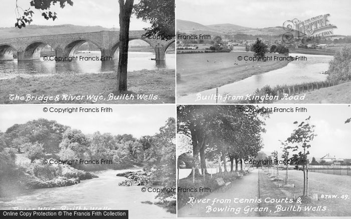 Photo of Builth Wells, Composite c.1935