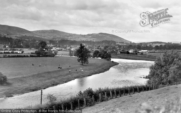 Photo of Builth Wells, From Kington Road c.1935