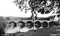 The Bridge c.1955, Builth Wells