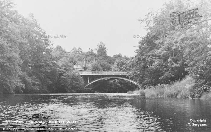 Photo of Builth Wells, The Irfon Bridge c.1950