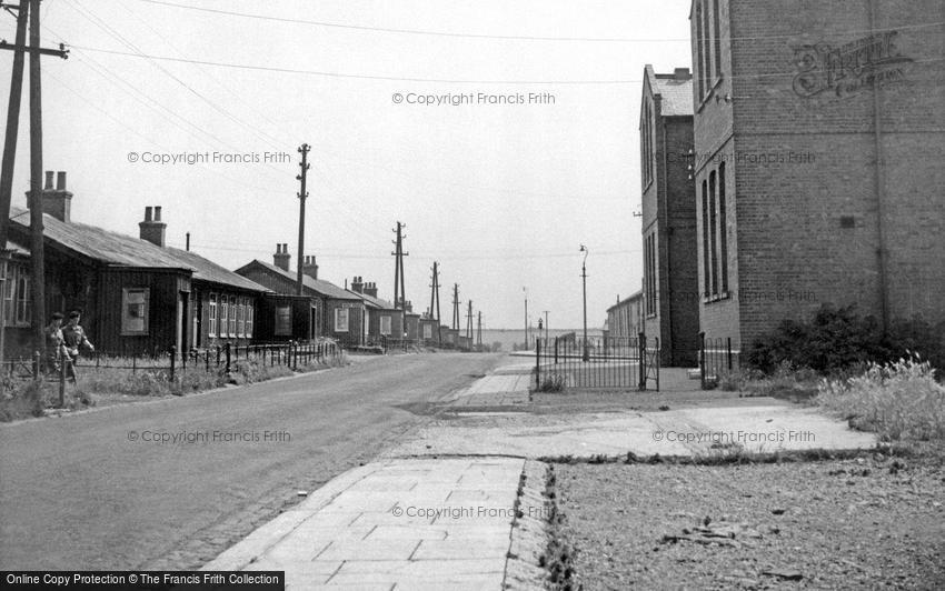Bulford, Bond Street and School c1955