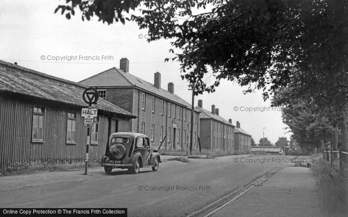 Photo of Bulford, Milne Road c.1955