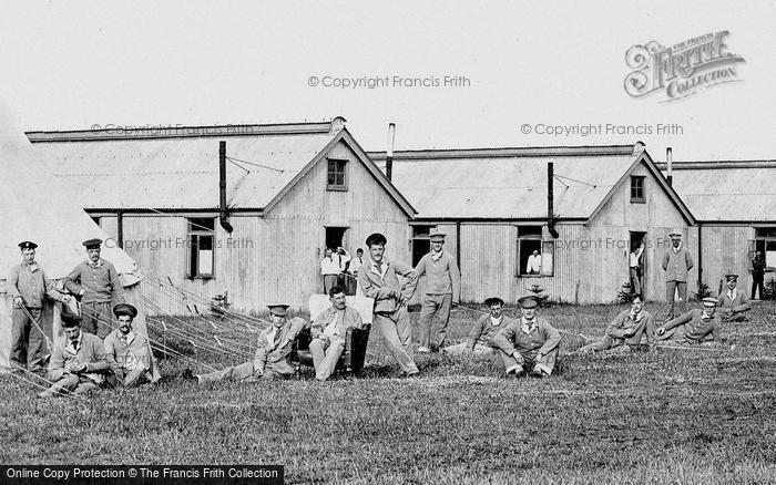 Photo of Bulford, Servicemen At Military Hospital, Bulford Camp c.1915