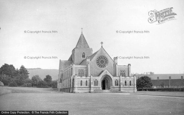Photo of Bulford, The Church c.1955