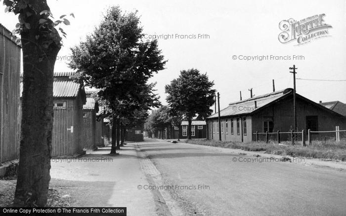 Photo of Bulford, Wing Road c.1955