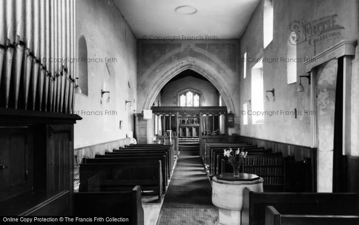 Photo of Bulmer, The Church Interior c.1955