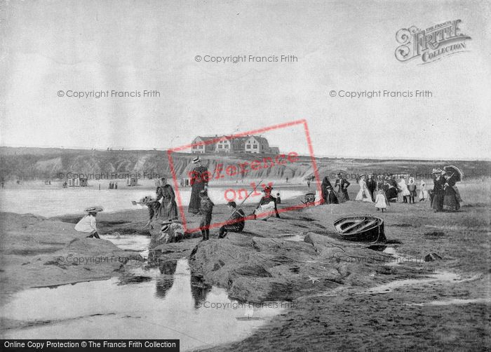 Photo of Bundoran, The East Strand,With The Great Northern Hotel c.1895