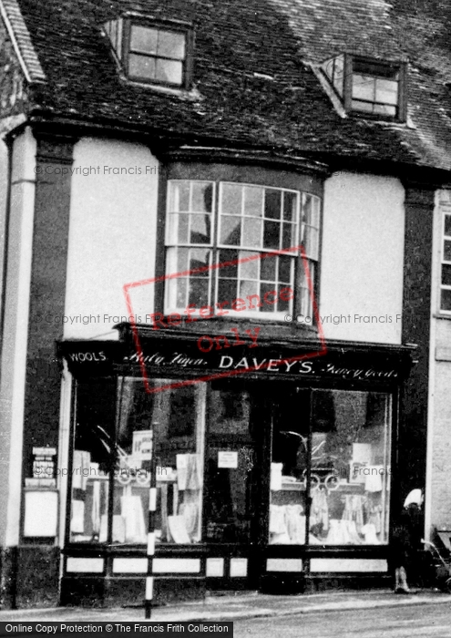 Photo of Bungay, Davey's, Market Place c.1960