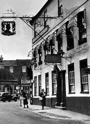 King's Head Hotel, Old Market Place 1957, Bungay