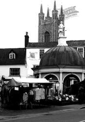 Market And Butter Cross c.1965, Bungay