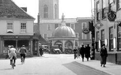 Market Place And Butter Cross c.1955, Bungay