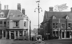Market Place And The Black Dog Of Bungay c.1955, Bungay