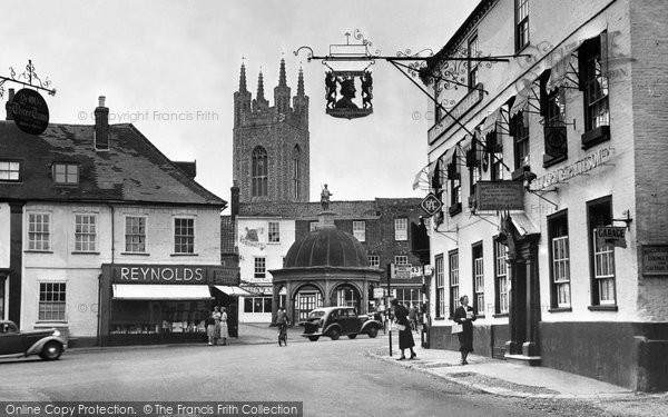 Photo of Bungay, Old Market Place 1957