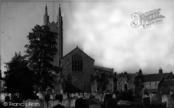 St Mary's Church c.1960, Bungay