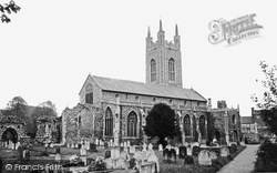 St Mary's Church c.1965, Bungay