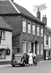 Stopping For A Chat, Earsham Street c.1960, Bungay