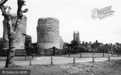 The Castle And Church c.1960, Bungay