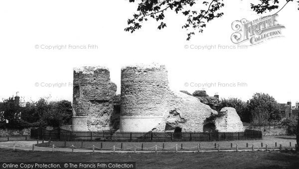 Photo of Bungay, The Castle c.1965