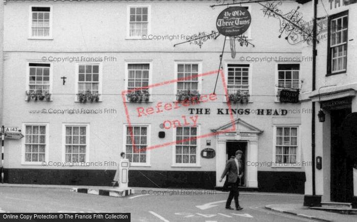 Photo of Bungay, The King's Head,  Market Place c.1965