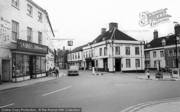 Photo of Bungay, The Market Place c.1965
