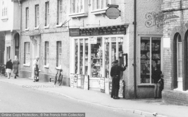 Photo of Buntingford, Burrell's, High Street c.1965