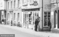 Burrell's, High Street c.1965, Buntingford