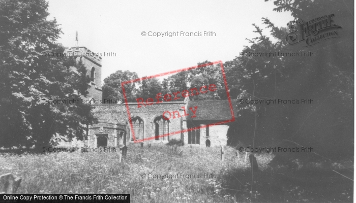 Photo of Buntingford, Church Ruins c.1955