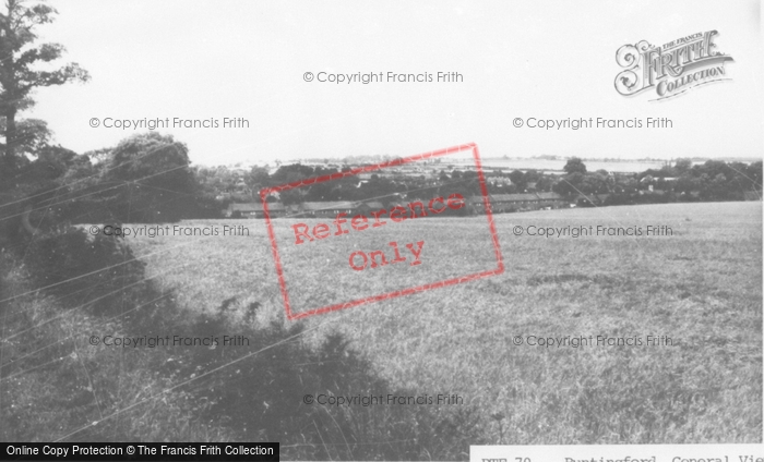 Photo of Buntingford, General View c.1965