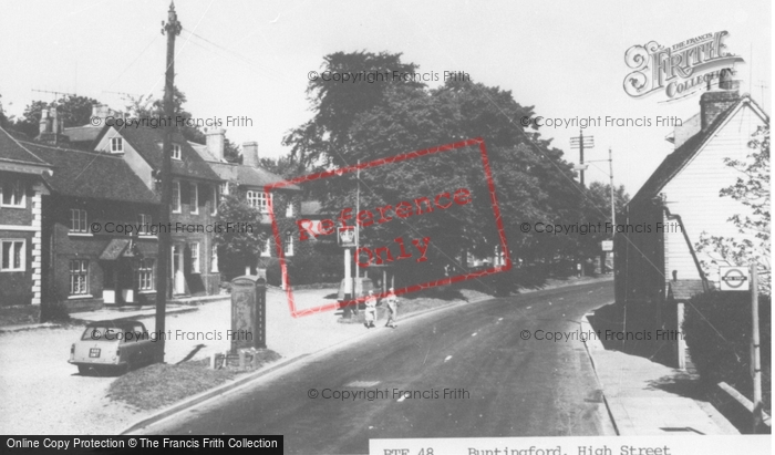 Photo of Buntingford, High Street c.1960